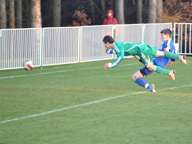 Podzimní derby Tatranu a Strašecí - 1:2