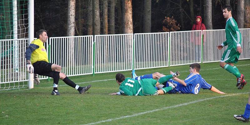 Podzimní derby Tatranu a Strašecí - 1:2