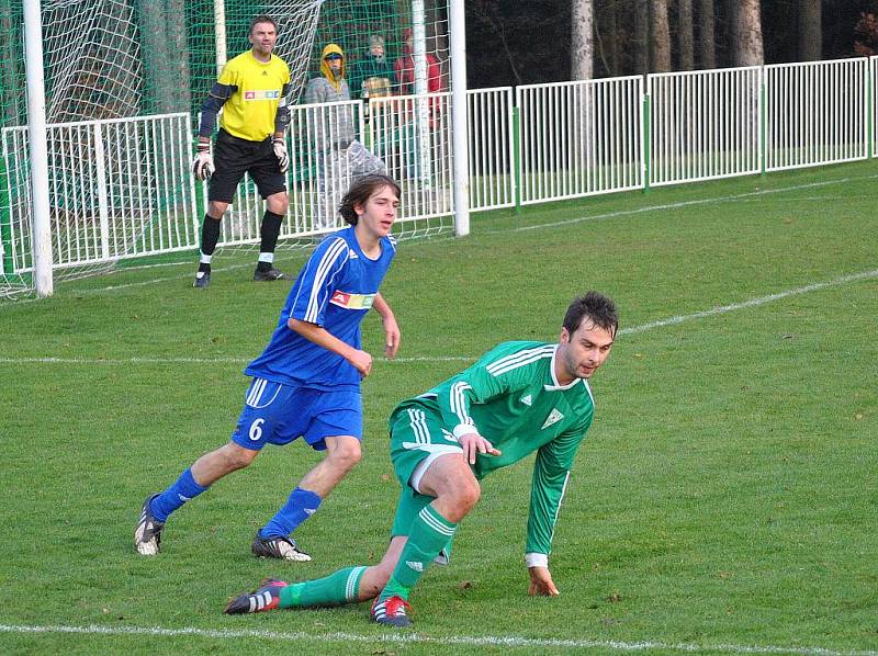 Podzimní derby Tatranu a Strašecí - 1:2