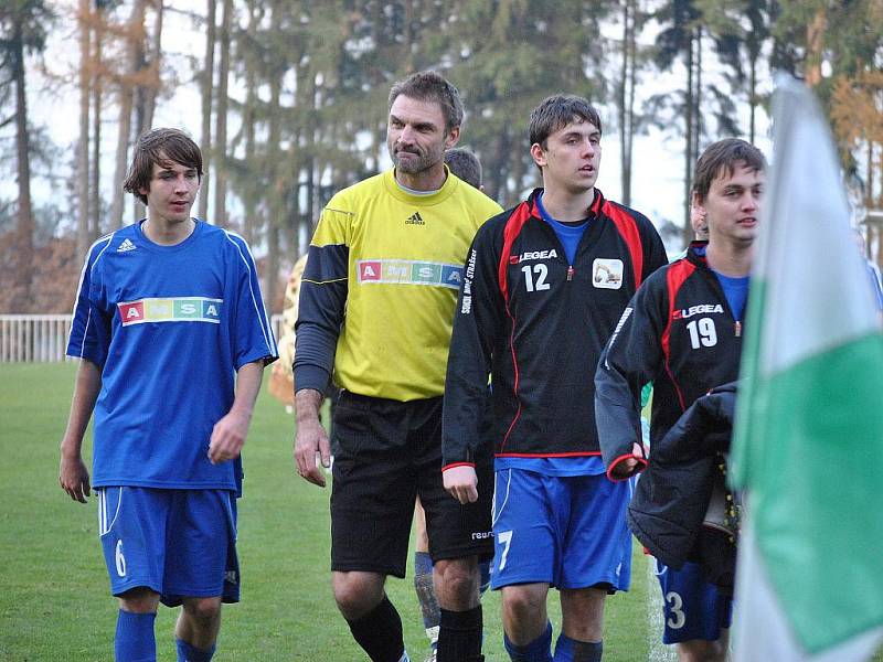 Podzimní derby Tatranu a Strašecí - 1:2