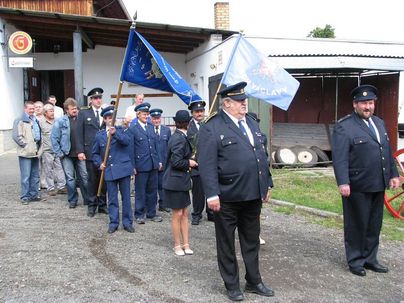 Václavy slaví 110 let svého hasičského sboru