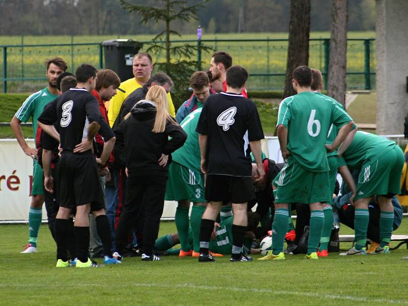 Tatran Rakovník B - Hýskov 8:0, 1. B třída, 2016