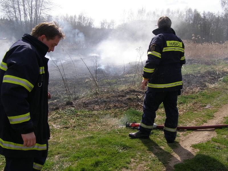 Foto z požáru.