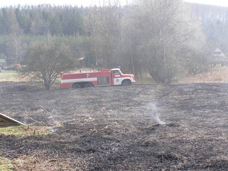 Foto z požáru.