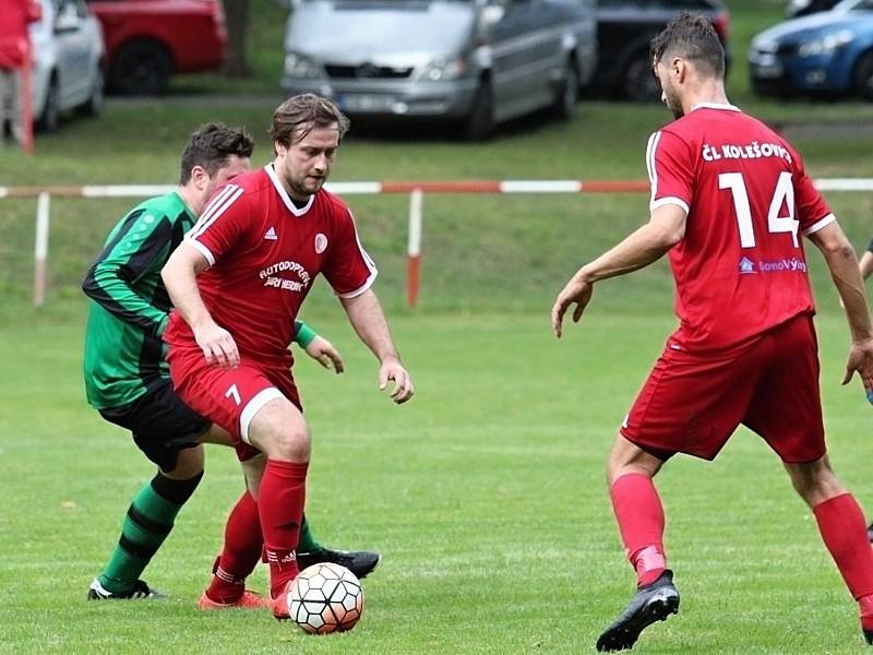 Fotbalisté Rynholce ve 4. kole okresního přeboru poprvé poznali hořkost porážky. V Kolešovicích padli 1:3.