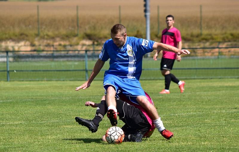 Přátelské utkání: Tatran Rakovník - FK Králův Dvůr.