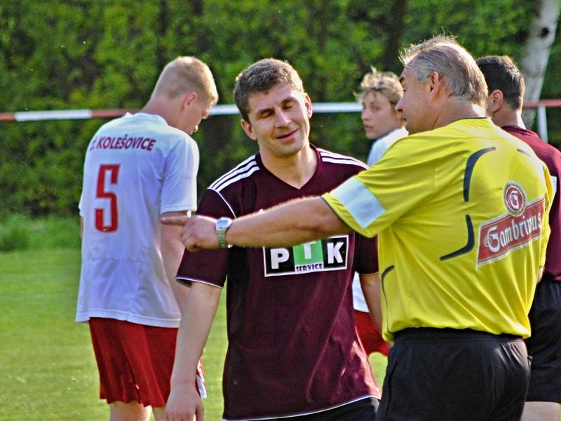 Český Lev Kolešovice - FK Hředle, OP, jaro 2014