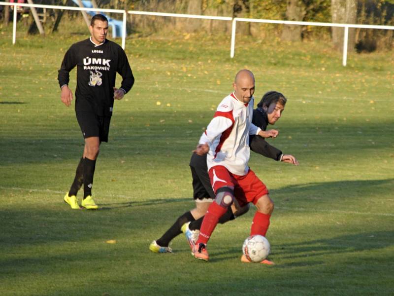 SK Pavlíkov - SK Rakovník B 1:5, OP Rakovnicka - podzim 2015