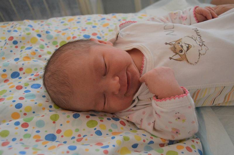 LEONTÝNA LEHKÁ, KRYRY. Narodila se 17. července 2019. Po porodu vážila 3,2 kg a měřila 50 cm. Rodiče jsou Eva a Lukáš.