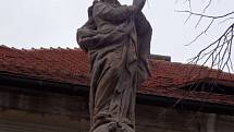 Restaurování sochy Panny Marie Immaculaty v Kněževsi