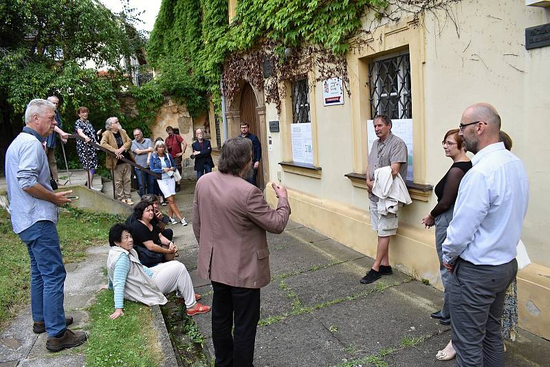 Veřejná prezentace projektu přístavby Rabasovy galerie v Rakovníku.