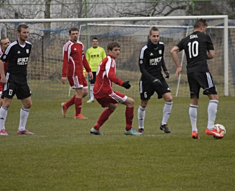 Zavidov ve svém druhém jarním vystoupení prohrál s týmem Zbuzany 2:3 (0:1)