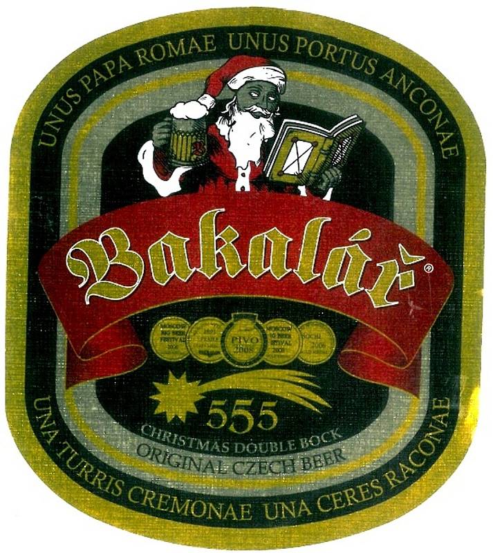 Po „znovuzrození" rakovnického pivovaru byl zdůrazněn na etiketách nový název pivovaru - Bakalář. Tato etiketa se využívala v letech 2010 - 2015.