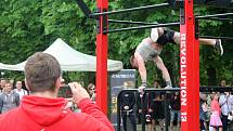 Pátý ročník Street workout Battle v Čermákových sadech.