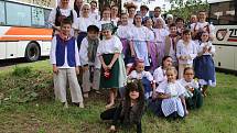 Dětský folklórní soubor Borůvky se zúčastnil celostátní přehlídky v Jihlavě.