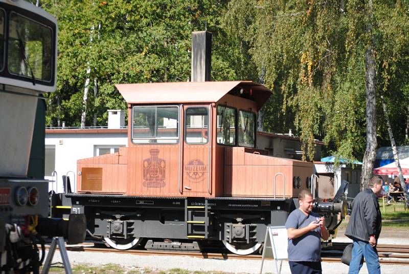 V Lužné u Rakovníka se konal Den železnice.