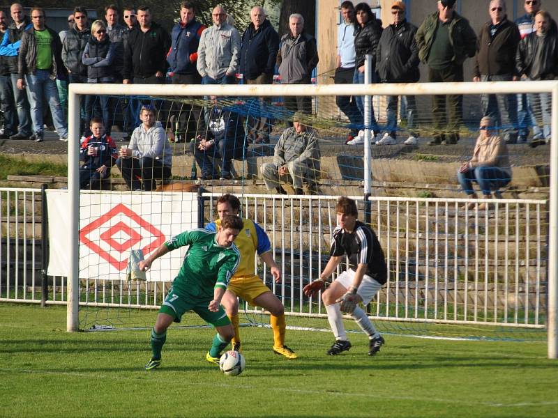 Městské derby vítěze nemělo. SK Rakovník - Tatran Rakovník 1:1