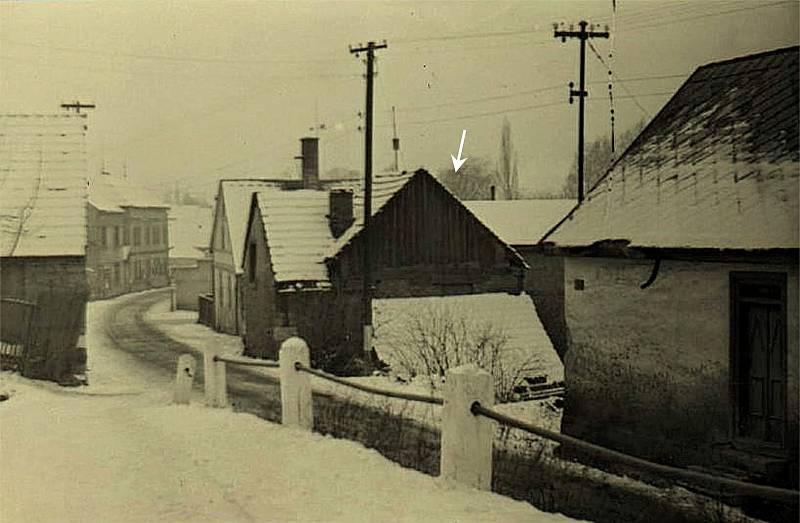 Šanov, bývalá kovárna v roce 1960.