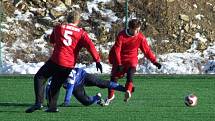 Zimní turnaj na umělé trávě ve Strašecí. Okresní derby: Sokol Nové Strašecí - FK Kněževes 5:0 (0:0)