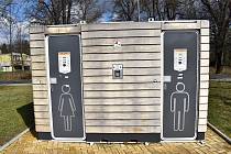 Veřejné toalety u autobusového nádraží v Rakovníku.