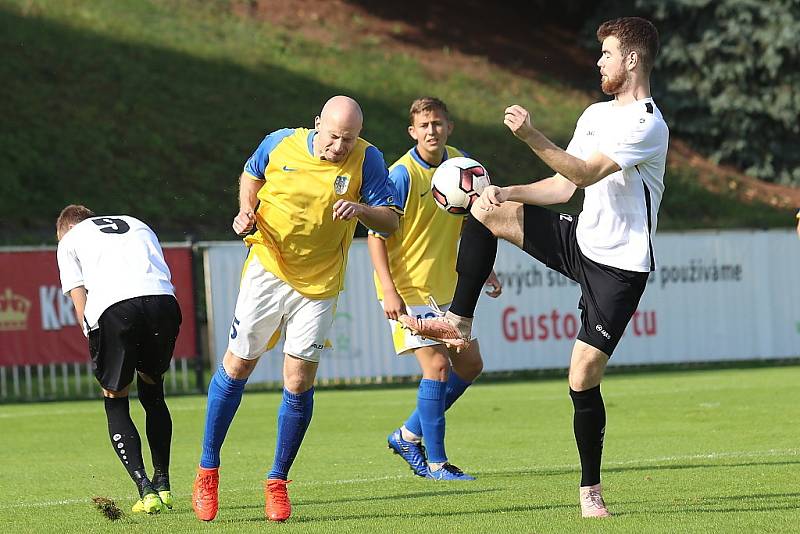 Z fotbalového utkání I.A třídy SK Rakovník B - Chlumec (0:3)