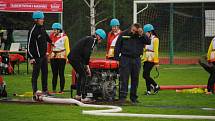 Na atletickém stadionu v Rakovníku soutěžila družstva dobrovolných hasičů v rámci Okresního kola požárního sportu. Rakovnicko bude v krajském kole reprezentovat SDH Lužná.