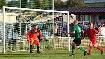 I. B třída: Lubná (v černozeleném) potvrdila dobrou formu, Vinařice porazila 4:1.