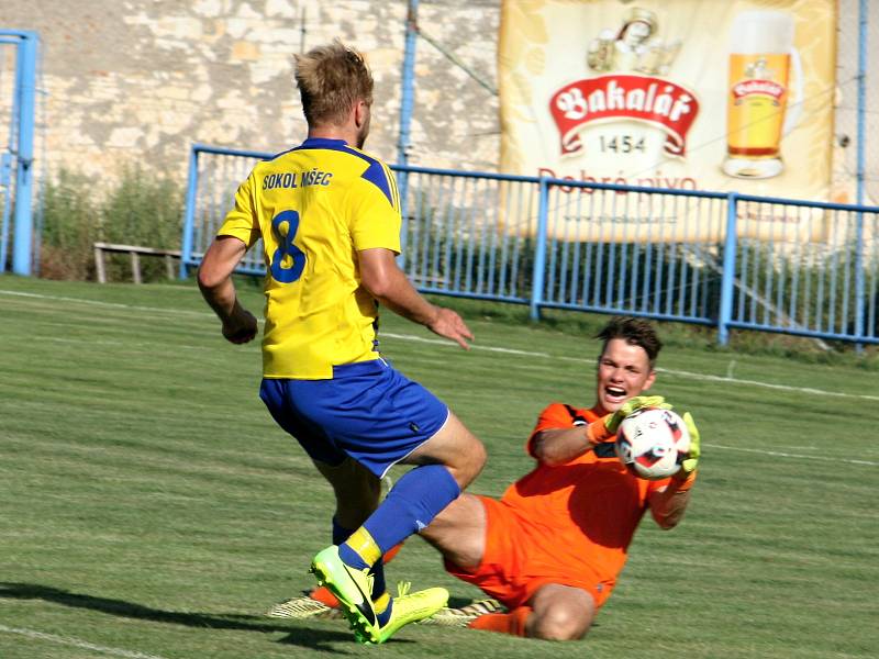 Fotbalisté Mšeci prohráli v prvním přípravném duelu se Lhotou 0:2.