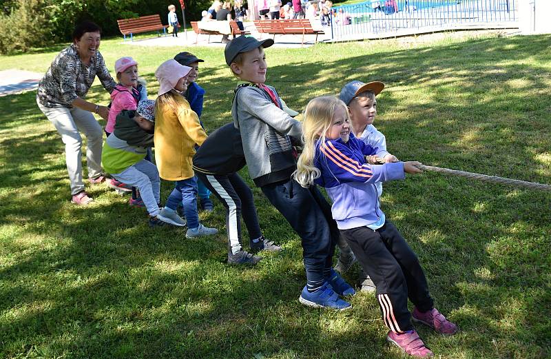 Dětský den s princeznami a rytíři v mateřince Klicperova v Rakovníku.