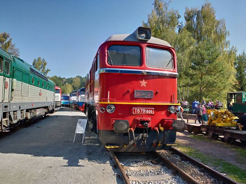 V Lužné u Rakovníka se konal Den železnice.