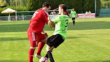 Fotbalisté Nového Strašecí zdolali Rejšice 3:0.