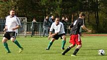 Fotbalisté Olympie v 9. kole okresního přeboru prohráli s Jesenicí 0:2.