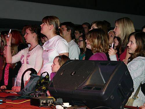 Koncert kapely XINDL X v KC Rakovník