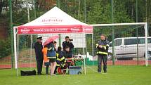 Na atletickém stadionu v Rakovníku soutěžila družstva dobrovolných hasičů v rámci Okresního kola požárního sportu. Rakovnicko bude v krajském kole reprezentovat SDH Lužná.