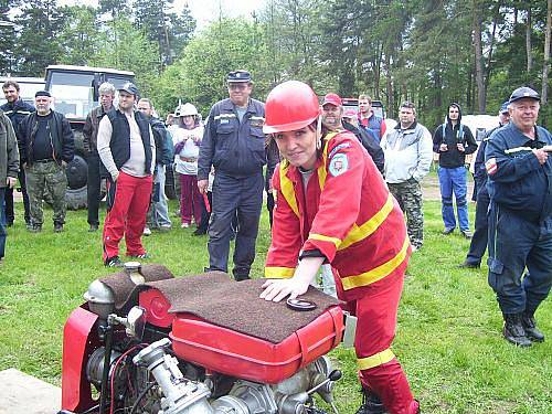 Okrsková soutěž hasičů ve Zdeslavi