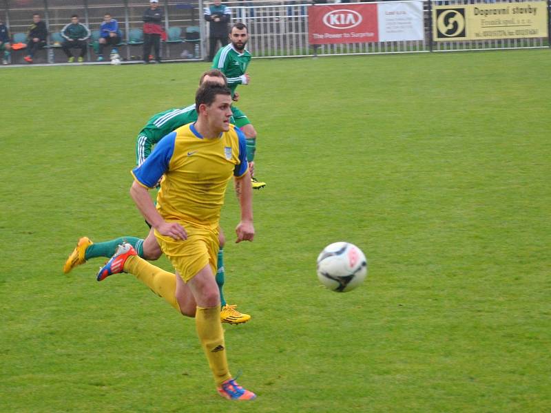 Městské derby vítěze nemělo. SK Rakovník - Tatran Rakovník 1:1