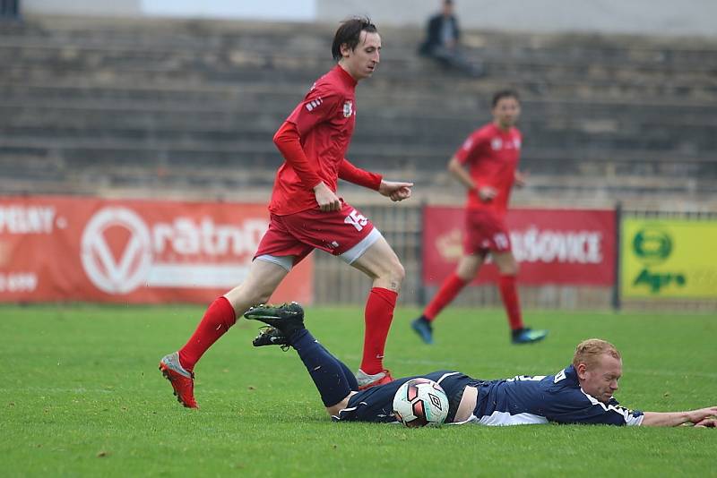 Z fotbalového utkání I.A třídy SK Rakovník - Votice (0:2)