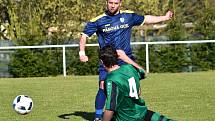 Fotbalisté Olešné si poradili s Rynholcem, který zdolali 1:0.