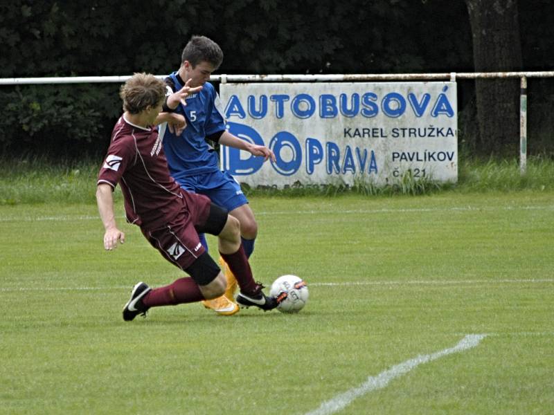 Finále okresního poháru dorostu mezi SK Pavlíkov - Sparta Řevničov. Pavlíkovští vyhráli dvakrát (5:1 a 2:0)