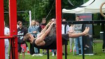 Pátý ročník Street workout Battle v Čermákových sadech.