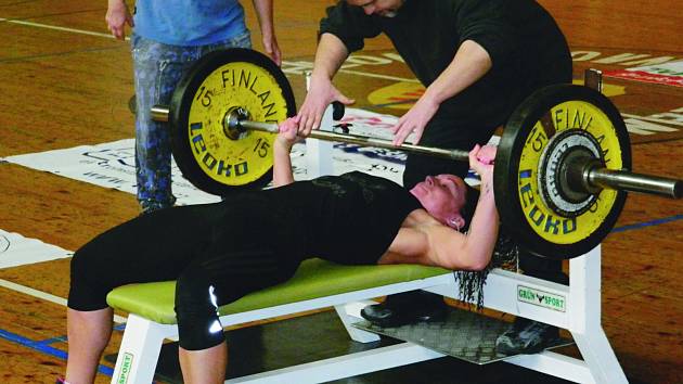 Marta Gregorová, benchpress 2015