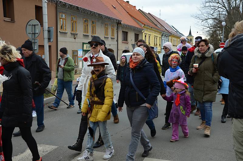 Masopustní veselí v Novém Strašecí.