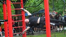 Pátý ročník Street workout Battle v Čermákových sadech.