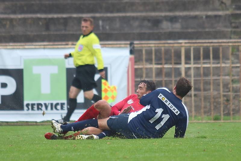 Z fotbalového utkání I.A třídy SK Rakovník - Votice (0:2)