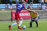 ČFL: SK Rakovník (ve žlutém) - Viktoria Plzeň B