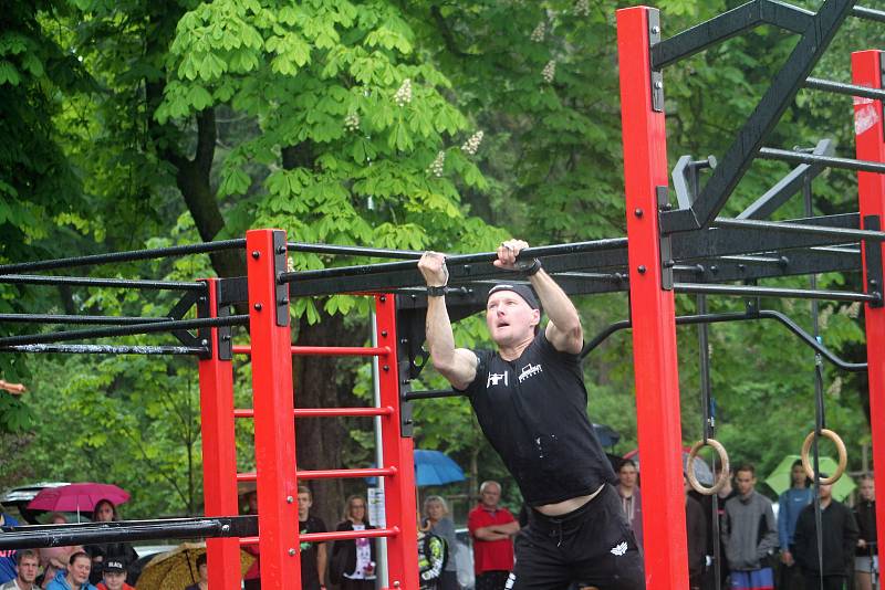 Pátý ročník Street workout Battle v Čermákových sadech.