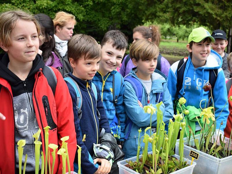 Okresní botanická soutěž přilákala děti z deseti základních a středních škol.