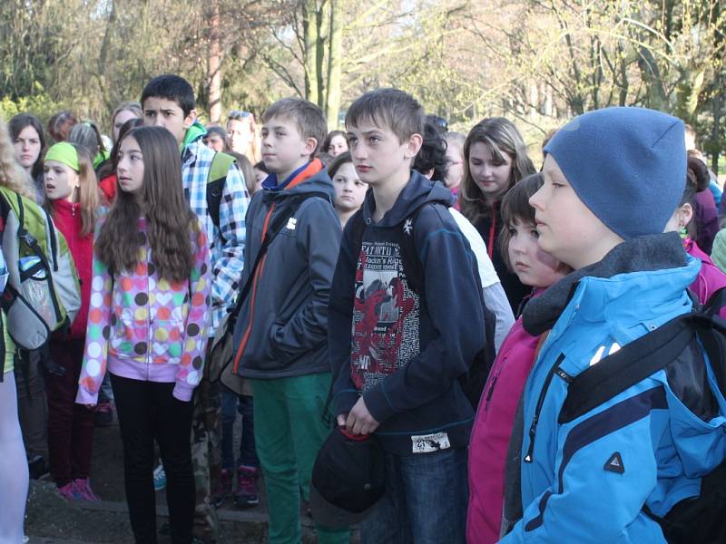 Ekologická soutěž ke Dni Země na botanické zahradě v Rakovníku