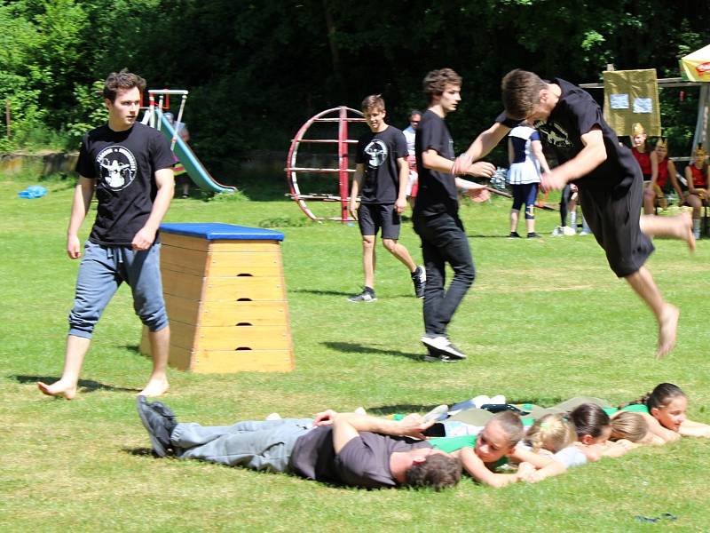 Sokolové župy Budečské oslavili sto dvacet let trvání své župy na Kolečku v Křivoklátě