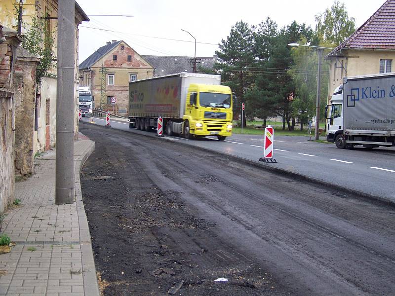 Oprava karlovarky v Hořesedlích